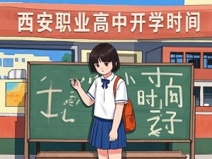 西安职业高中什么时候开学？