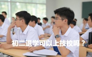初二退学可以上技校吗？