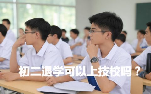 初二退学可以上技校吗？