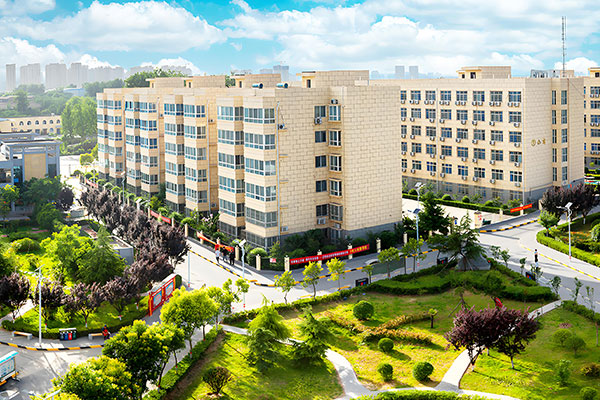 西安高新技师学院俯瞰图