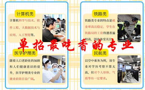 单招最吃香的几个专业？