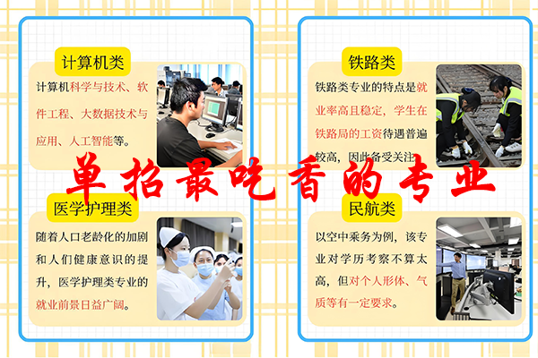 单招最吃香的几个专业？