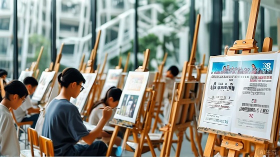 西安东方美术高中画室