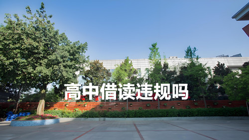 高中借读违规吗