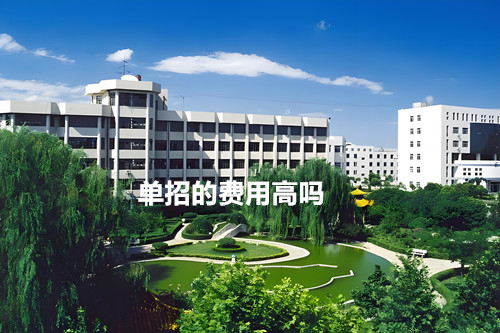 单招的费用高吗？