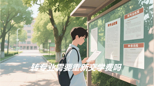 转专业需要重新交学费吗？