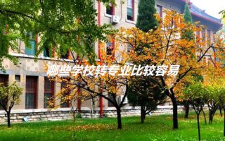 哪些学校转专业比较容易?