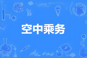 空中乘务（专科）- 陕西服装工程学院