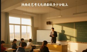 陕西走艺考文化课最低多少分能上？2026年分数线揭秘与各层次院校精准定位