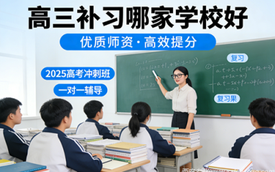 高三补习哪家学校好？认准这3个硬核指标，别被宣传忽悠了