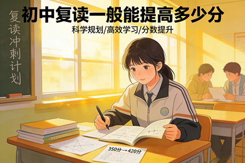 初中复读一般能提高多少分？数据揭秘：从“管住”到“提分”的闭环逻辑