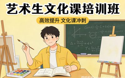 艺术生文化课培训班怎么选？警惕“混班教学”，锁定“专属冲刺”提分闭环