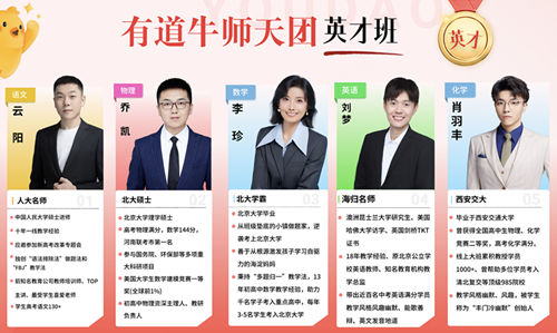 有道领世初中师资