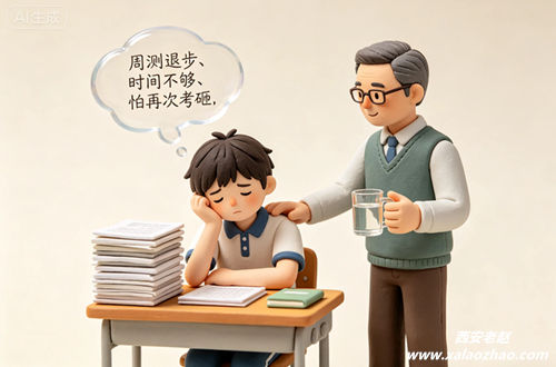 高考复读生压力大心理焦虑学习状态场景分析