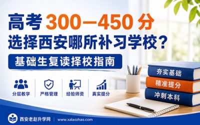 高考300-450分选择西安哪所补习学校?基础差复读择校指南