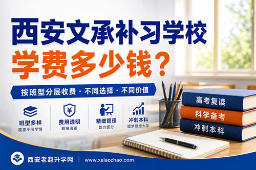 西安文承补习学校学费多少钱?2026高考复读各班型收费标准