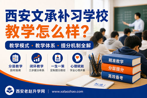 西安文承补习学校教学怎么样？三步闭环教学与提分机制全解