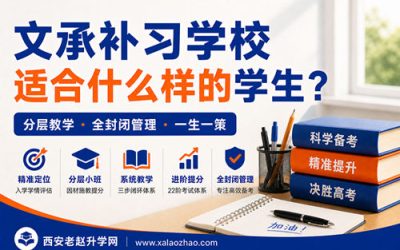 西安文承补习学校适合什么样的学生？适合人群_不适合情况_判断方法