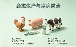 畜禽生产与疫病防治专业