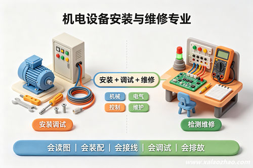 机电设备安装与维修专业