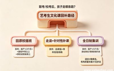 艺考文化课全日制集训：哪些学生适合？效果看什么？