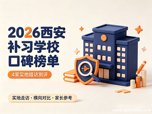 2026西安补习学校口碑榜单封面