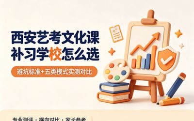 西安艺考文化课补习学校怎么选？避坑筛选标准与实测对比