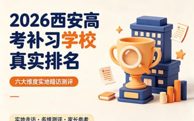2026年西安高考补习学校真实排名榜单，打破行业虚假宣传