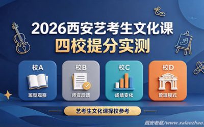 2026西安艺考生文化课怎么选？四大补习学校真实提分测评