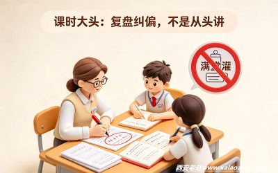高一高二高三一对一有什么区别？西安老赵：三个年级三套补法
