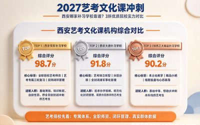 2027艺考文化课冲刺！西安哪家补习学校靠谱？3 所优质院校实力对比