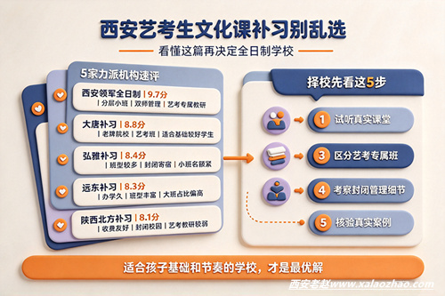 西安艺考生文化课补习别乱选！看懂这篇再决定全日制学校